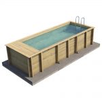 Azteck carrée 3.5x3.5m hors-sol - Les Bonnes Affaires Piscines