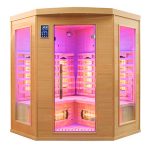 apollon sauna bois infrarouge