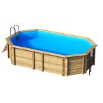 Azteck carrée 3.5x3.5m hors-sol - Les Bonnes Affaires Piscines