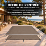 Couverture à barres piscine APF Access – Sécurité 4 saisons sur mesure