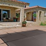 Bâche hiver filtrante piscine Grille Freeze Albon