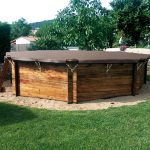 Bâche hiver filtrante piscine Grille Wood Albon