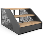 Escalier pour spa Holl's - Wood Brown step
