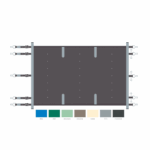 Couverture à barres piscine Protectbar Modular