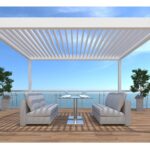 Pergola autoportée Zéphir | 3x4m | Blanc
