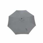 Toile de parasol | 300/8 baleines | Cendre