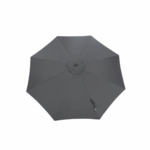 Toile de parasol | 300/8 baleines | Gris