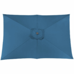 Toile de parasol | 3x2/6 baleines | Bleu