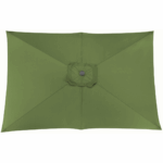 Toile de parasol | 3x2/6 baleines | Olive