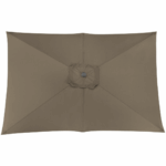 Toile de parasol | 3x2/6 baleines | Taupe