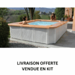 Piscine hors-sol Dream 400 New Plast (3 x 1,8m)