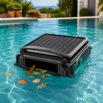 Robot nettoyeur de surface piscine solaire F1 Wybot