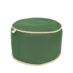 Pouf extérieur Mojo | Vert et beige