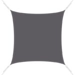 Voile d'ombrage carrée 4x4 Easy Sail | Ardoise