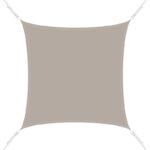 Voile d'ombrage carrée 4x4 Easy Sail | Taupe