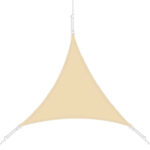 Voile d'ombrage triangle 4x4x4 Easy Sail | Sable
