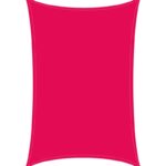 Voile d'ombrage rectangle 2x3 Easy Sail | Framboise