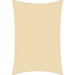 Voile d'ombrage rectangle 2x3 Easy Sail | Sable