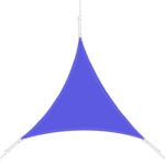 Voile d'ombrage triangle 3x3x3 Easy Sail | Bleu